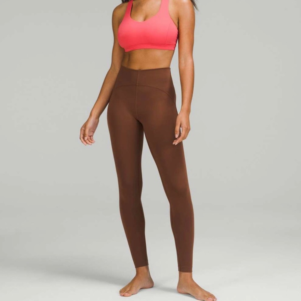 Lululemon InStill High-Rise Tight 28’ Roasted Brown